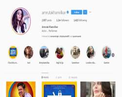 The beautiful actress has a huge fan following of more than one million fans on Instagram and 222 thousand followers on Twitter The beautiful actress has a huge fan following of more than one million fans on Instagram and 222 thousand followers on Twitter.